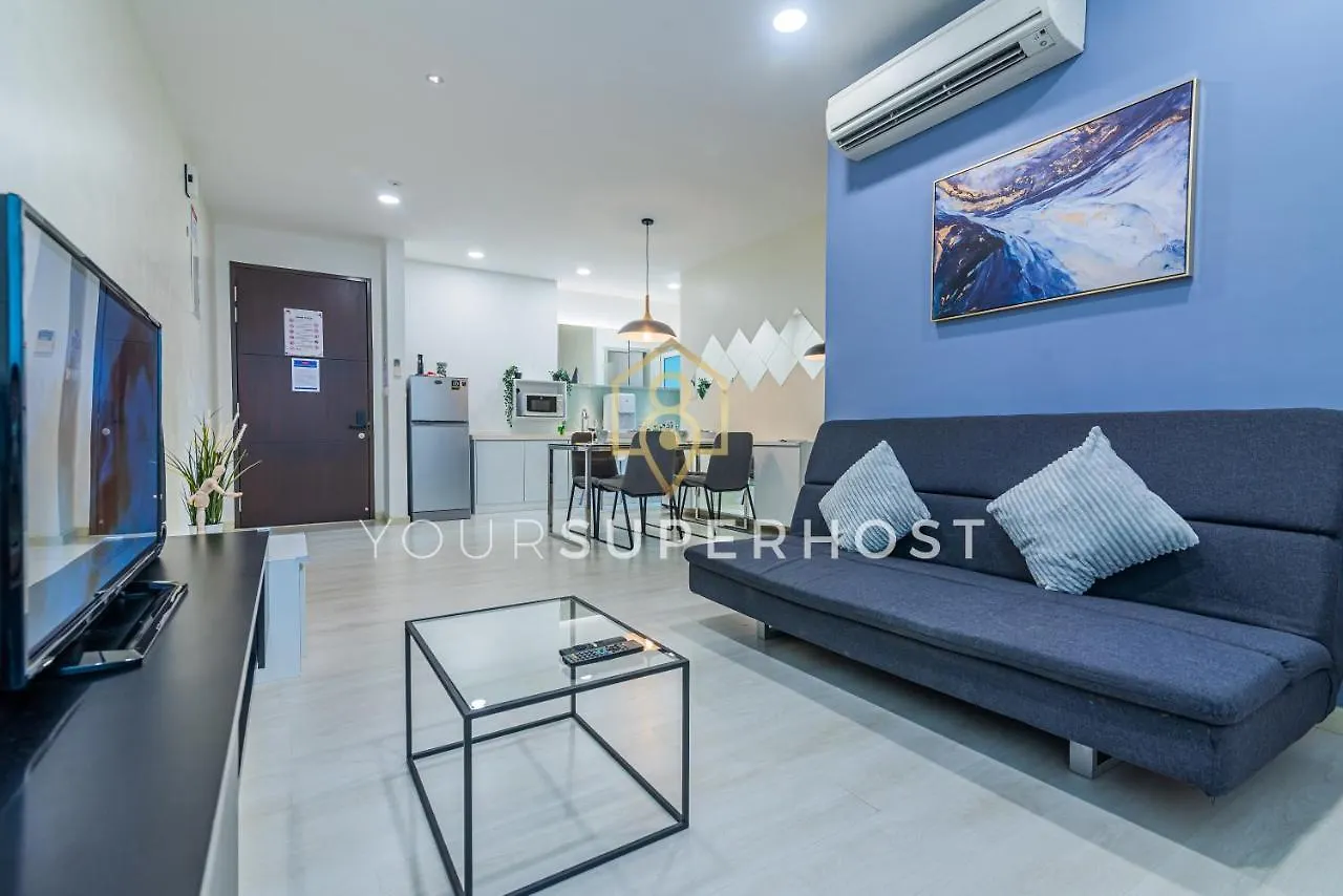 Apartment Family-Friendly 2Bedroom 6Pax Suite Georgetown Netflix Washdryer Machine
