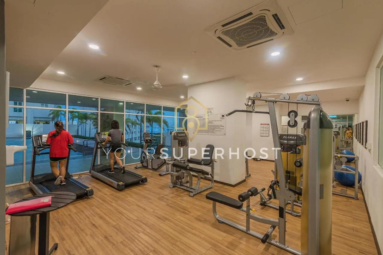 Family-Friendly 2Bedroom 6Pax Suite Georgetown Netflix Washdryer Machine Malaysia