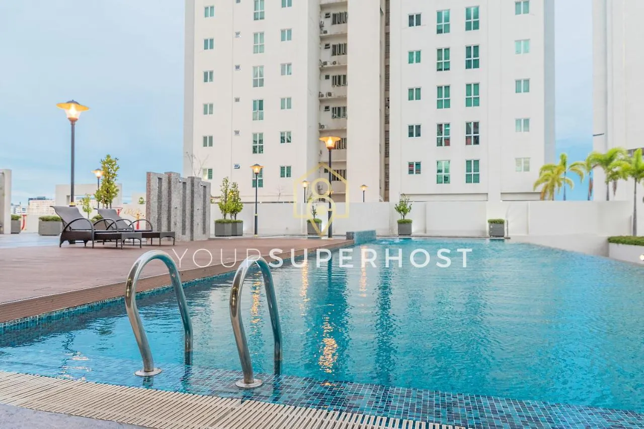 Apartment Family-Friendly 2Bedroom 6Pax Suite Georgetown Netflix Washdryer Machine