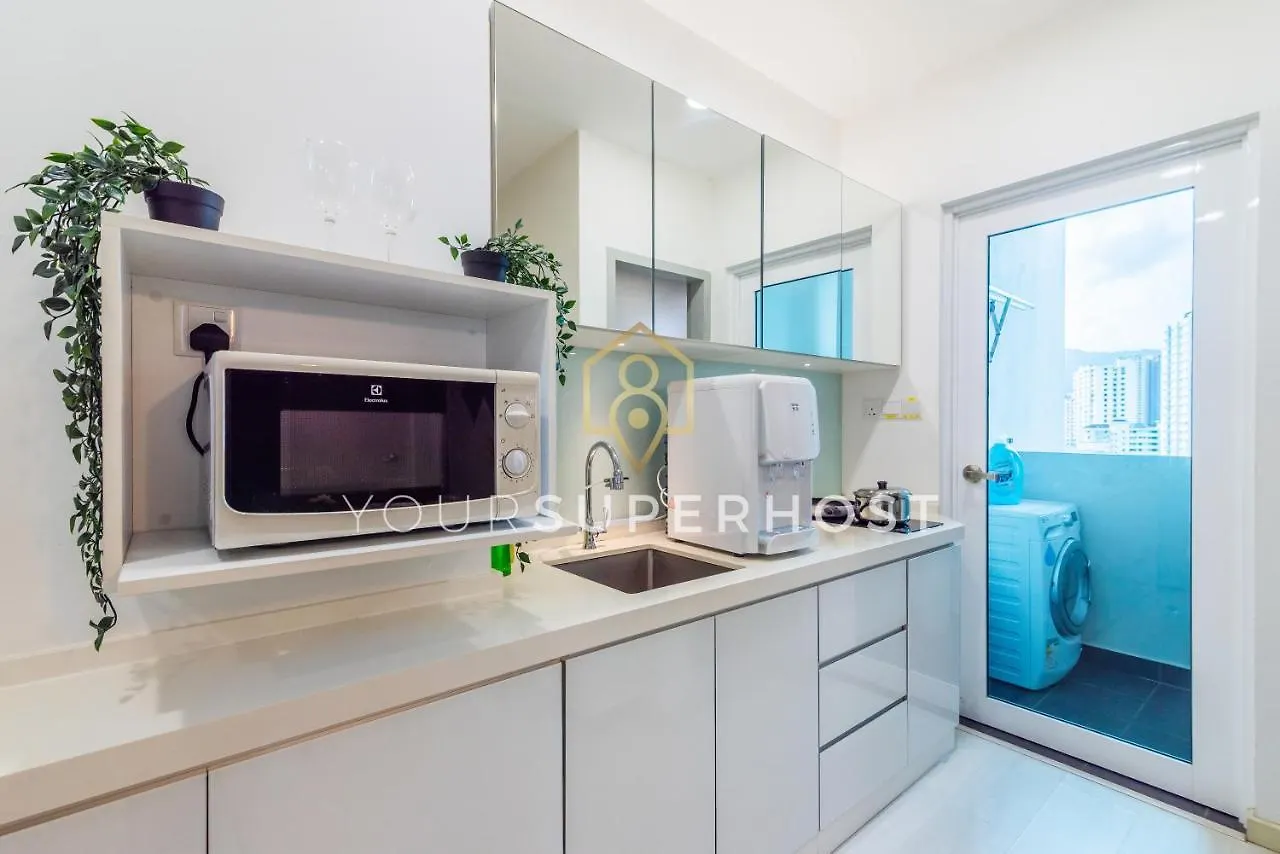 Family-Friendly 2Bedroom 6Pax Suite Georgetown Netflix Washdryer Machine Apartment George Town